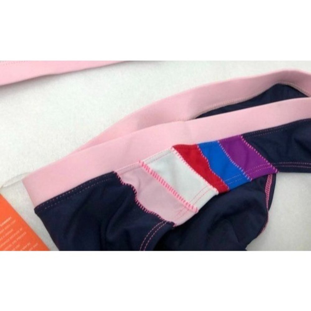 Sundry Anthropologie Sz XS 0 Colorblock Bikini Bottom Mix & Match Sizes for Top - Picture 6 of 10